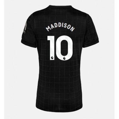 Ženski Nogometni dresi Tottenham Hotspur James Maddison #10 Gostujoči 2025-26 Kratek Rokav Ženski Nogometni dresi Tottenham Hotspur James Maddison #10 Gostujoči 2025-26 Kratek Rokav